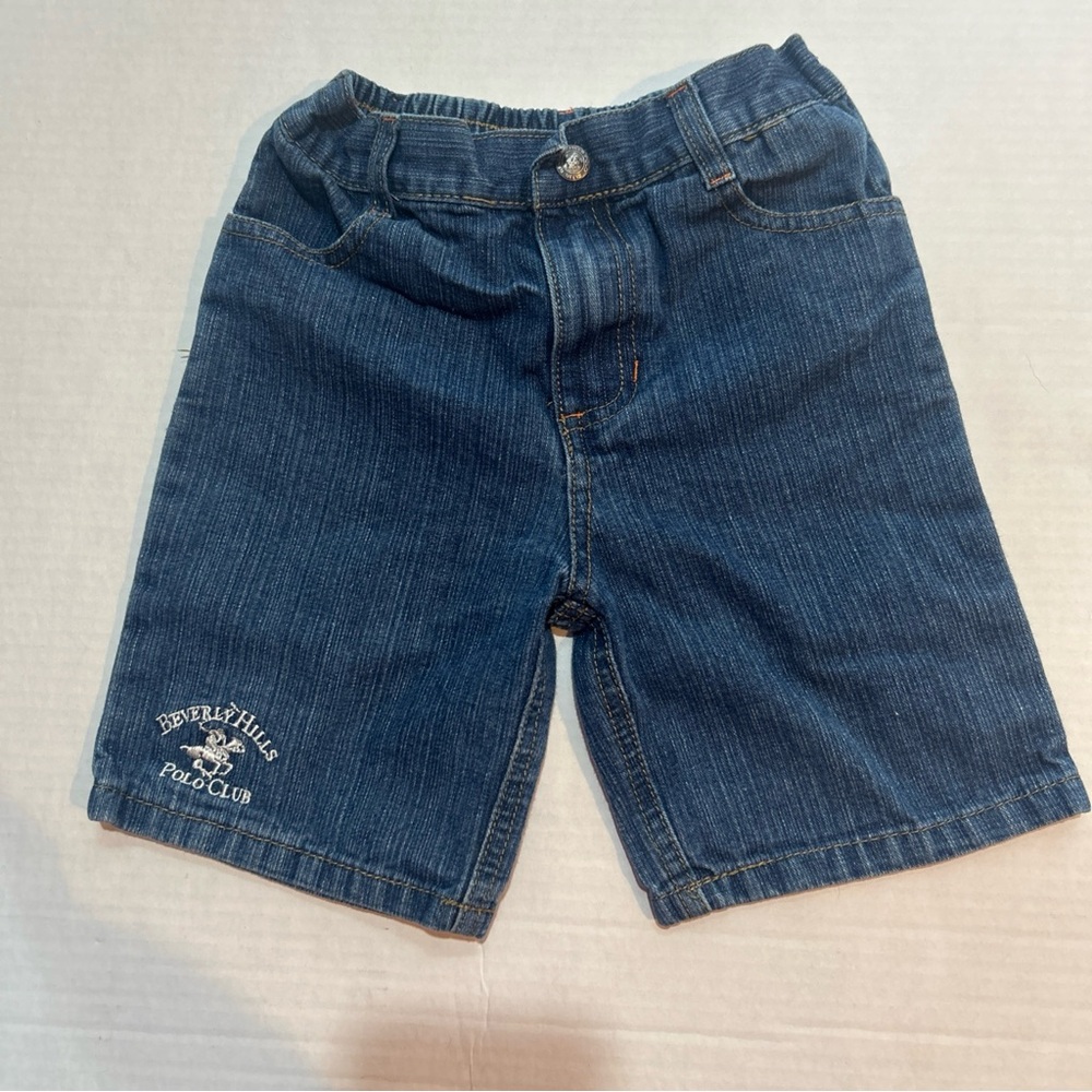Beverly Hills Polo Club Little Boy's Classic Jean Shorts Size 4T Durable Denim